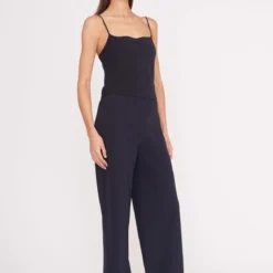 STROLL REVERSIBLE PANT | NAVY -Outlet Attirion Store 023 230601 Staud Fall Ecom 01430 web e51a264f 8f27 4bbf ae3e 8c3cb74a4576