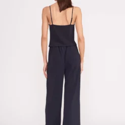 STROLL REVERSIBLE PANT | NAVY -Outlet Attirion Store 023 230601 Staud Fall Ecom 01440 web 967b5aa6 26fb 47db a82a 6b53f5fe026d