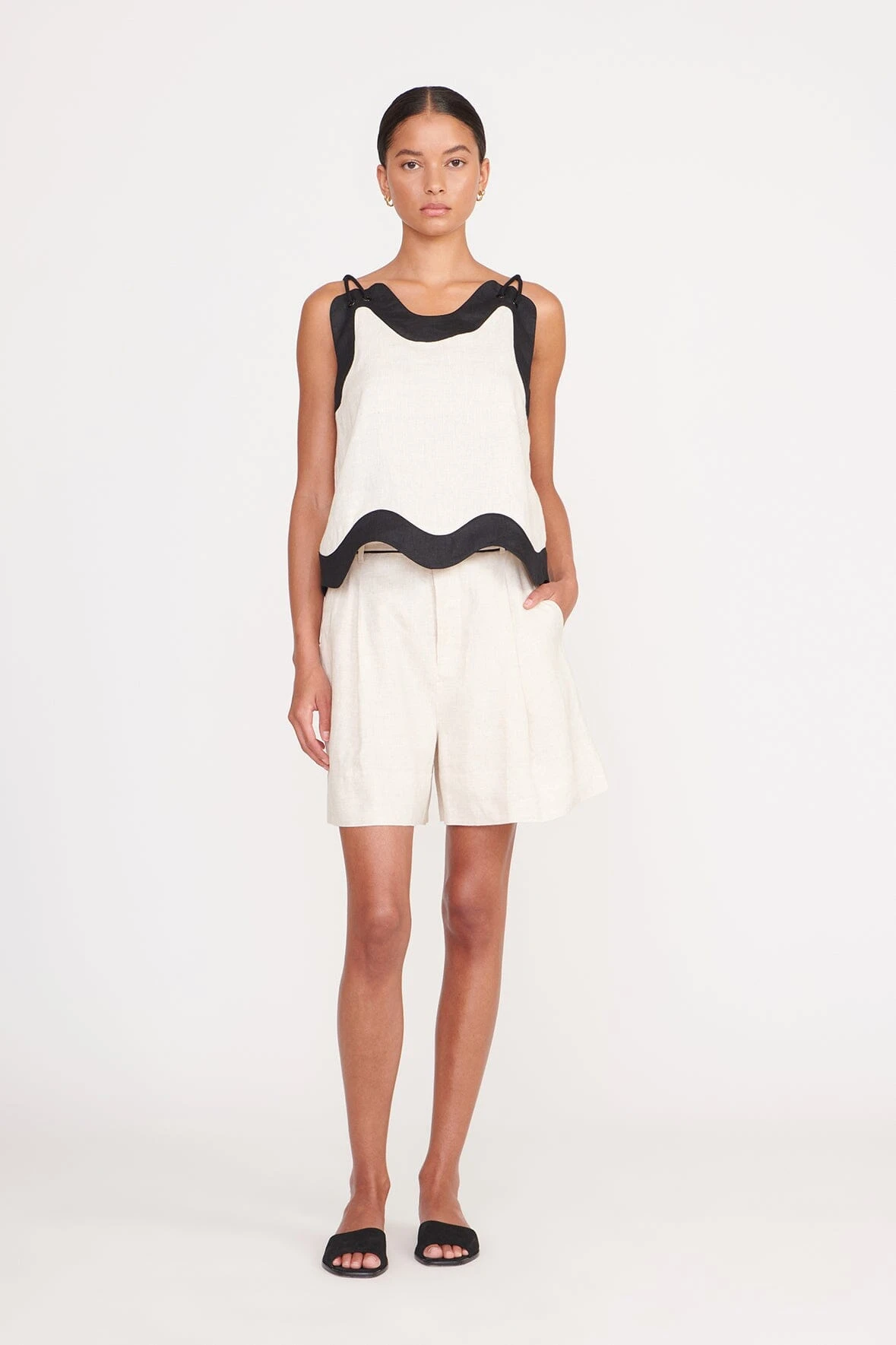 RENATA TOP | NATURAL BLACK 2 RENATA TOP | NATURAL BLACK - Image 2