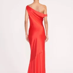 ASHANTI DRESS | RED ROSE -Outlet Attirion Store 124 ASHANTI DRESS SPICY RED 0897 web