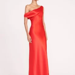 ASHANTI DRESS | RED ROSE -Outlet Attirion Store 125 ASHANTI DRESS SPICY RED 0894 web