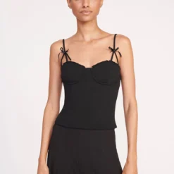 GEORGINA TOP | BLACK