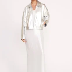 CASEY DRESS | SILVER 10 CASEY DRESS | SILVER -Outlet Attirion Store 199 CASEY DRESS SILVER 0631 web