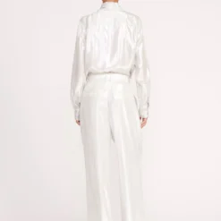 MARYN TOP | SILVER 9 MARYN TOP | SILVER -Outlet Attirion Store 209 MARYN TOP SILVER LUISA PANT SILVER 0573 web