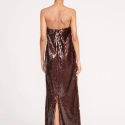 CASEY DRESS | BRONZE -Outlet Attirion Store 230 CASEY DRESS BRONZE 0392 web