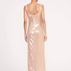 MAXI LE SABLE DRESS | BEIGE -Outlet Attirion Store 236 MAXI LE SABLE DRESS BEIGE 0375 web