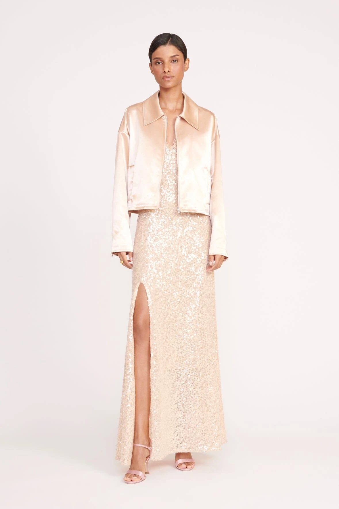 KEZIA DRESS | BEIGE 2 KEZIA DRESS | BEIGE - Image 2