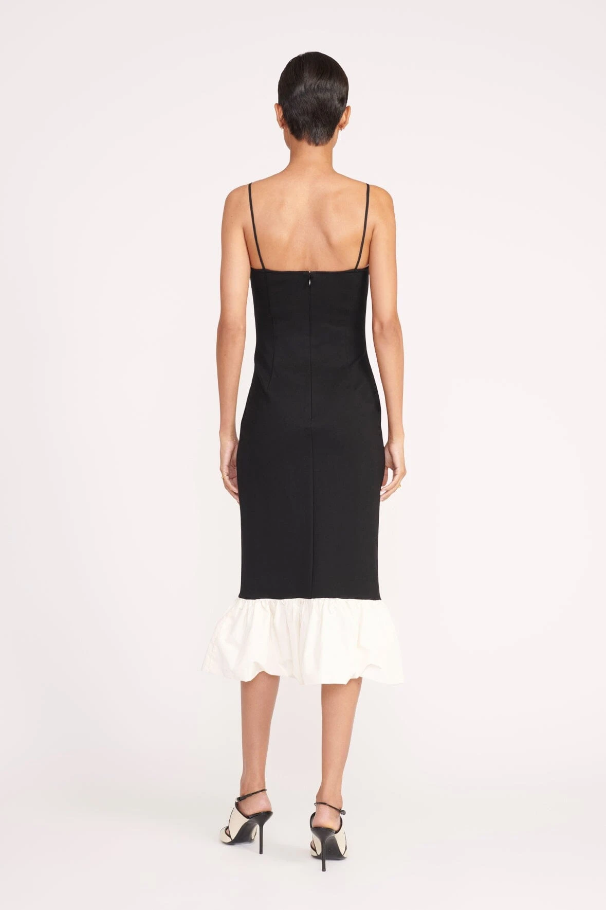 FARIDAH DRESS | BLACK IVORY 4 FARIDAH DRESS | BLACK IVORY - Image 4