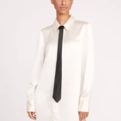 TABITHA DRESS | IVORY 10 TABITHA DRESS | IVORY -Outlet Attirion Store 275 TABITHA TUNIC IVORY BLACK 0197 web