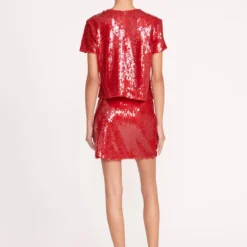 VEDETTE SKIRT | POINSETTIA -Outlet Attirion Store 281 QUINCY TOP POINSETTIA 0374 web 4fa6a3a1 eb14 4d76 a735 ed16747a5bc8