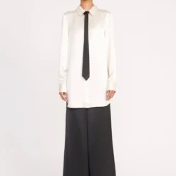 TABITHA DRESS | IVORY 15 TABITHA DRESS | IVORY -Outlet Attirion Store 282 TABITHA TUNIC IVORY BLACK 0163 web