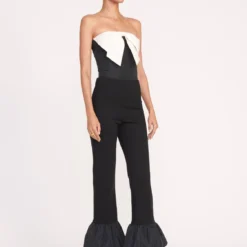 ATTICUS TOP | BLACK IVORY -Outlet Attirion Store 81 ATTICUS TOP BLACK IVORY PRESLEY PANT BLACK 1091 web