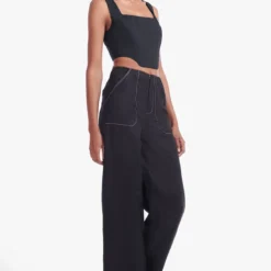 ALICE TOP | BLACK -Outlet Attirion Store Alice Top Black Park Pant Black 01928