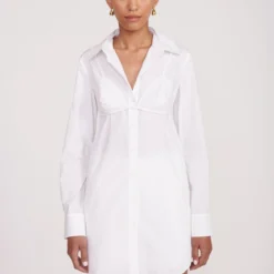 ALITA TUNIC | WHITE -Outlet Attirion Store Alita Tunic White 00273 web