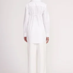 ALITA TUNIC | WHITE -Outlet Attirion Store Alita Tunic White Luisa Pant Ivory 00251 web