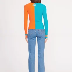 THE STAUD NFL CARGO SWEATER | MIAMI DOLPHINS -Outlet Attirion Store CARGO SWEATER MIAMI DOLPHINS 0545 web