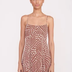 FLORENCE DRESS | CLOVE WAVY DOT -Outlet Attirion Store FLORENCE DRESS 009 00264 web