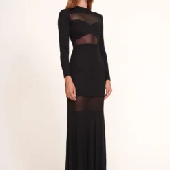 FALCON DRESS | BLACK -Outlet Attirion Store Falcon Dress Black 005 edit web