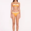 GEMMA BIKINI BOTTOM | NECTARINE WHITE