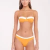 JO BALCONETTE BIKINI TOP | NECTARINE WHITE