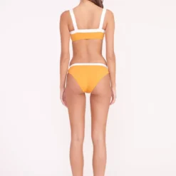 LIV BIKINI TOP | NECTARINE WHITE -Outlet Attirion Store LIV TOP GEMMA BOTTOM NECTARINE 00873 web