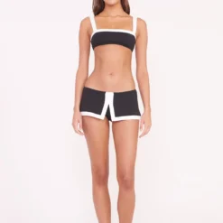 PENNY SWIM SKIRT | BLACK WHITE -Outlet Attirion Store LIV TOP PENNY SKIRT BLACK WHITE 00133 web