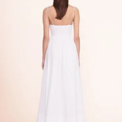 LANDRY DRESS | WHITE -Outlet Attirion Store Landry Dress White 00647 web
