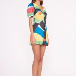 MINI MILLA DRESS | MARBLE WAVE -Outlet Attirion Store MINI MILLA MARBLE WAVE 04739 2 web