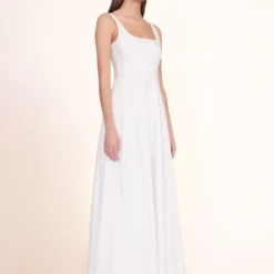 WELLS MAXI DRESS | WHITE 7 WELLS MAXI DRESS | WHITE -Outlet Attirion Store Maxi Wells Dress White 00404 web