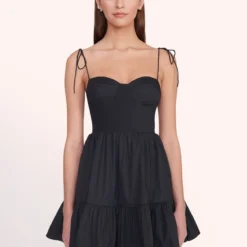 MINI LANDRY DRESS | BLACK -Outlet Attirion Store Mini Landry Dress Black 00522 web