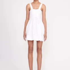 MINI SUTTON DRESS | WHITE