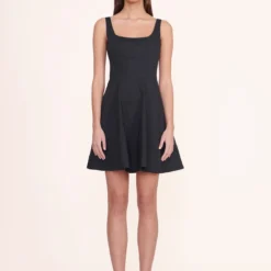 MINI WELLS DRESS | BLACK