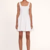 MINI WELLS DRESS | WHITE