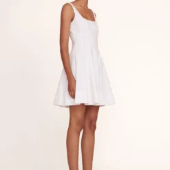 MINI WELLS DRESS | WHITE -Outlet Attirion Store Mini Wells Dress White 177 edit web