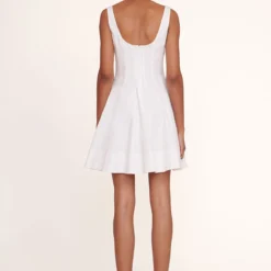 MINI WELLS DRESS | WHITE -Outlet Attirion Store Mini Wells Dress White 179 edit web
