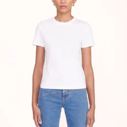 CREW NECK T SHIRT | WHITE