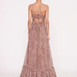 FLORENCE DRESS | CLOVE WAVY DOT -Outlet Attirion Store Pre Fall 009 00262 web