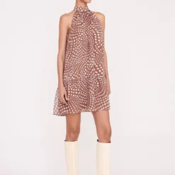 MARLOWE DRESS | CLOVE WAVY DOT -Outlet Attirion Store Pre Fall 011 00304 web