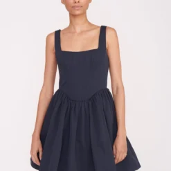 LANDSCAPE DRESS | NAVY -Outlet Attirion Store Pre Fall 017 00485 web