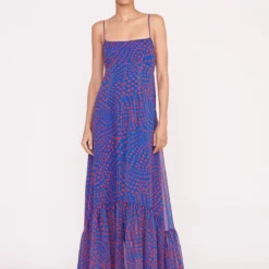 New Release 23 FLORENCE DRESS | LAPIS WAVY DOT