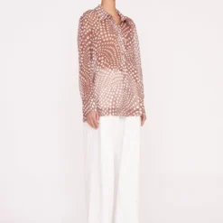 MARTHA TUNIC | CLOVE WAVY DOT -Outlet Attirion Store Pre Fall 033 01041 web
