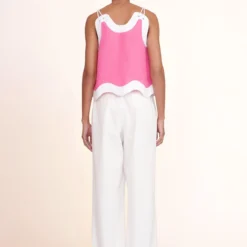 RENATA TOP | BLOSSOM WHITE 8 RENATA TOP | BLOSSOM WHITE -Outlet Attirion Store Renata Top Blossom White Luisa Pant Ivory 02878 web