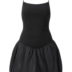 ABLEE DRESS | BLACK -Outlet Attirion Store STAUD ABLEEDRESS BLACK ECOM 1 scaled