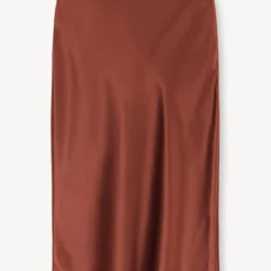 ANGELA SKIRT | CLOVE -Outlet Attirion Store STAUD ANGELA SKIRT CLOVE SUPF 23 ECOM 1