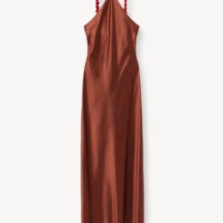 CADENCE DRESS | CLOVE -Outlet Attirion Store STAUD CADENCE DRESS CLOVE SUPF 23 ECOM 1