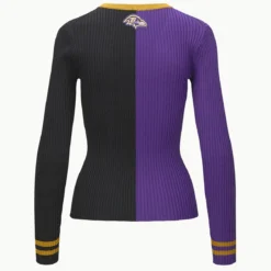 THE STAUD NFL CARGO SWEATER | BALTIMORE RAVENS -Outlet Attirion Store STAUD CARGOSWEATERXNFL SWEATER BALTIMORERAVENS FANATICS 23 ECOM 2