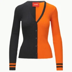 THE STAUD NFL CARGO SWEATER | CINCINNATI BENGALS -Outlet Attirion Store STAUD CARGOSWEATERXNFL SWEATER CINCINNATIBENGALS FANATICS 23 ECOM 1