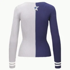 THE STAUD NFL CARGO SWEATER | DALLAS COWBOYS -Outlet Attirion Store STAUD CARGOSWEATERXNFL SWEATER DALLASCOWBOYS FANATICS 23 ECOM 2