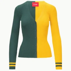 THE STAUD NFL CARGO SWEATER | GREEN BAY PACKERS -Outlet Attirion Store STAUD CARGOSWEATERXNFL SWEATER GREENBAYPACKERS FANATICS 23 ECOM 1