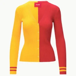 THE STAUD NFL CARGO SWEATER | KANSAS CITY CHIEFS -Outlet Attirion Store STAUD CARGOSWEATERXNFL SWEATER KANSASCITYCHIEFS FANATICS 23 ECOM 1